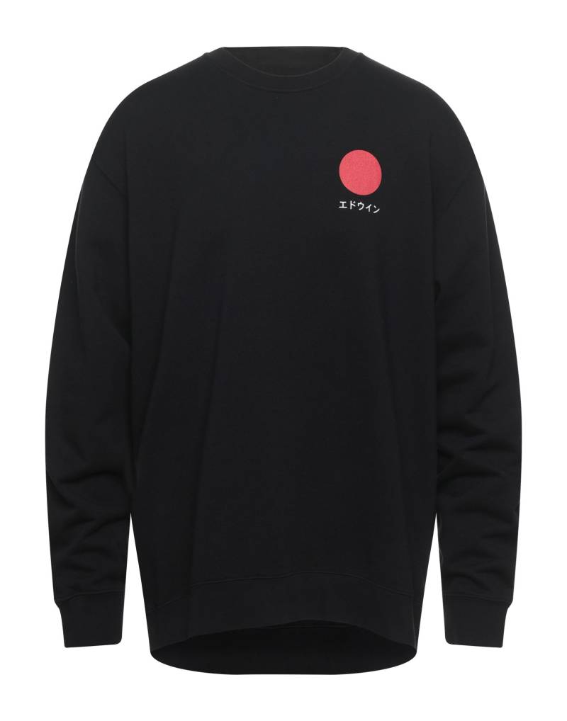 EDWIN Sweatshirt Herren Schwarz von EDWIN