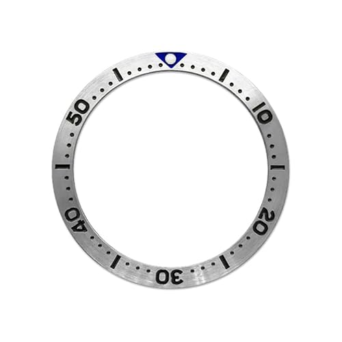 1PC 38mmx31,5mm Flache Edelstahl Lünette Einsatz Fit for SKX007 SKX009 SRPD SKX 6105 Männer Uhr Fall Teile(01) von EEEBLBXNQ