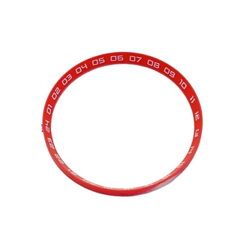 EEEBLBXNQ 1 Stück Durchmesser 30,5 mm Kapitelring passend for SKX007 SKX009 Gehäuse Mehrfarbiger Innenring Herren-Taucheruhrgehäuse(03) von EEEBLBXNQ