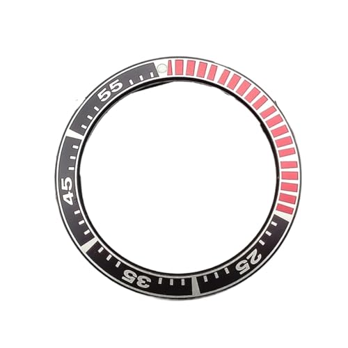 EEEBLBXNQ 1PC 40mm Uhr Lünette Einsatz Ring Fit for Schwarz Fall Durchmesser * 31,5mm Männer Tauchen Teile(05) von EEEBLBXNQ
