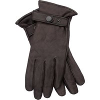 EEM Fashion Hirschlederhandschuhe mit Druckknopfriegel und softem Futter in M von EEM Fashion