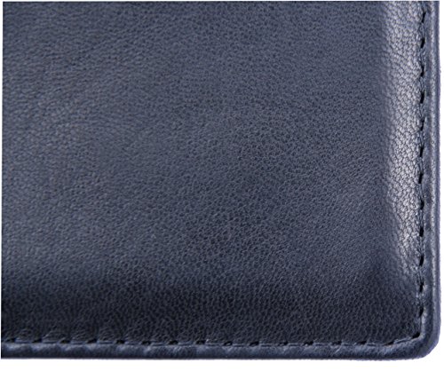 EEM Lederportemonnaie Adriano mit integriertem Kartenhalter, schwarz von EEM Fashion