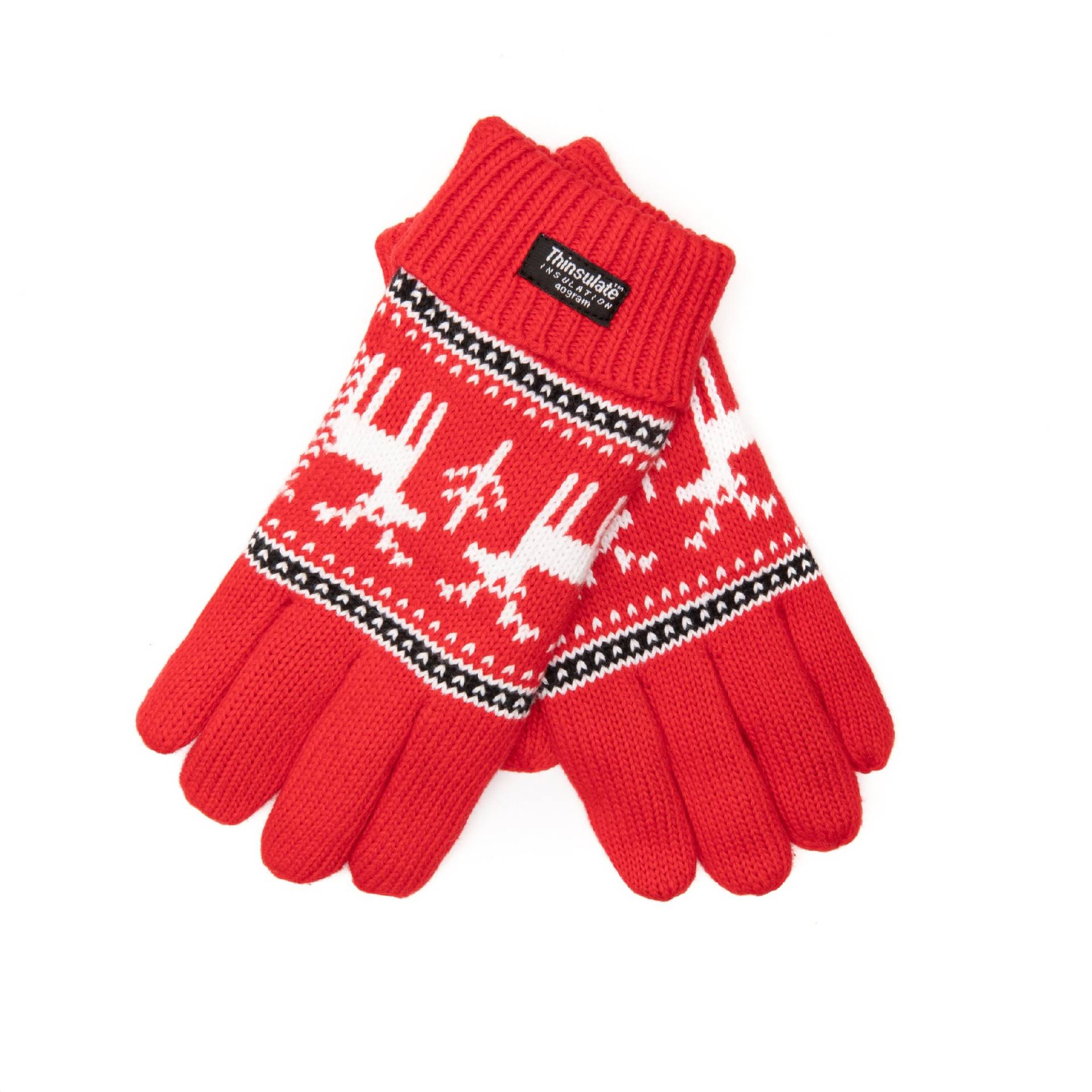 Damen Strickhandschuhe Aus Baumwolle Mit Thinsulate-Futter Damen Strickhandschuhe Aus Baumwolle Mit Thinsulate-Futter von EEMhamburg