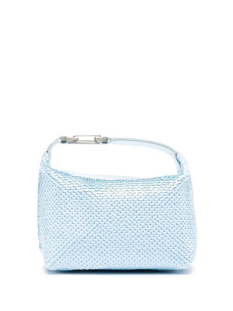 EÉRA Moon Handtasche mit Nieten - Blau von EÉRA