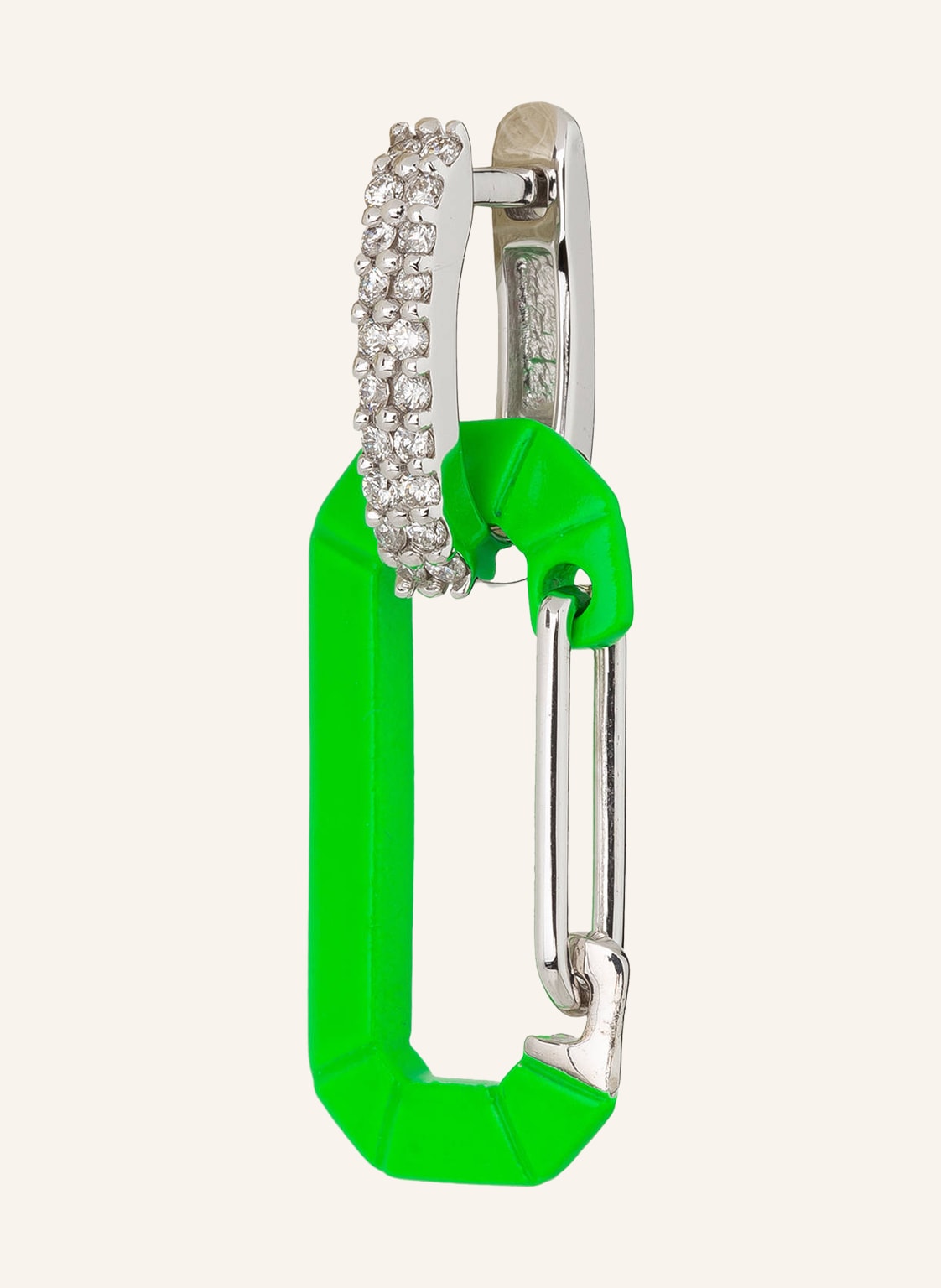 Eéra Ohrring Chiara Small Mit Diamanten gruen Eéra Ohrring Chiara Small Mit Diamanten gruen von EÉRA
