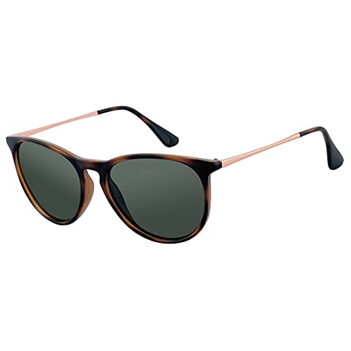 EFE Polarisierte Sonnenbrille Herren Damen Vintage Elegant UV400 Schutz Ultraleicht Rahmen für Reisen Fahren und Angeln EFE Polarisierte Sonnenbrille Herren Damen Vintage Elegant UV400 Schutz Ultraleicht Rahmen für Reisen Fahren und Angeln von EFE
