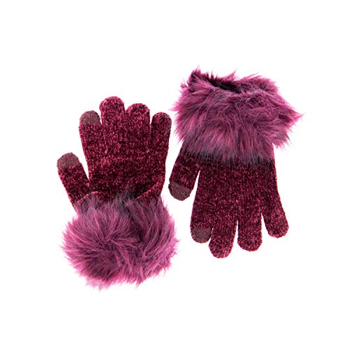 EFERRI Damen Guantes Invierno Winter-Handschuhe, Burdeos, Único von EFERRI