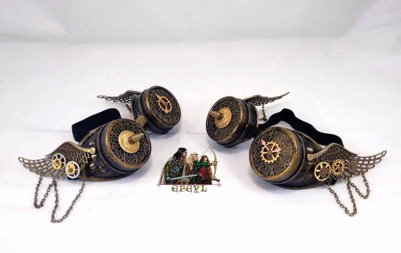 steampunk Geflügelte Brille steampunk Geflügelte Brille von EFEYL