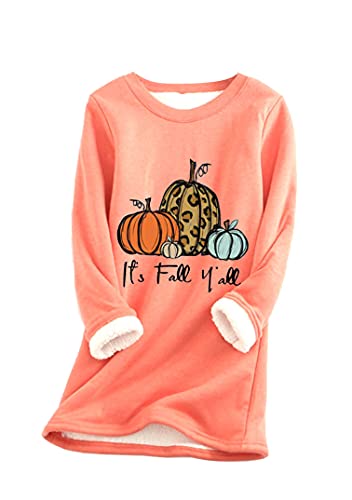 EFOFEI Mädchen Freizeitoberteile Für Zuhause Festliches Sweatshirt Warmes Und Bequemes Sweatshirt Wassermelone Rot M von EFOFEI