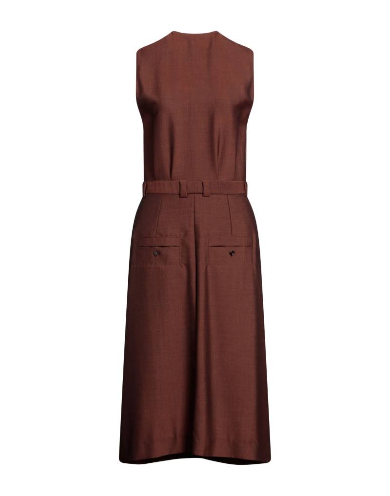 EFTYCHIA Midi-kleid Damen Braun von EFTYCHIA