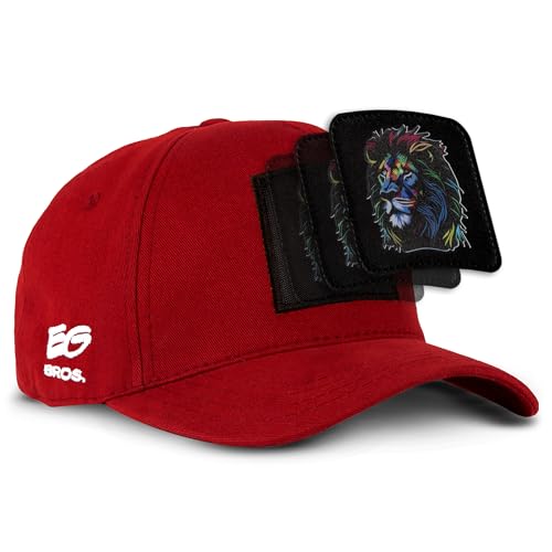 EG BROS Cap Herren – Mit austauschbarem Logo für individuelle Looks – Personalisierbare Basecap & Trucker Cap für Männer, Damen & Kinder – Stylisch, größenverstellbar & vielseitig von EG BROS