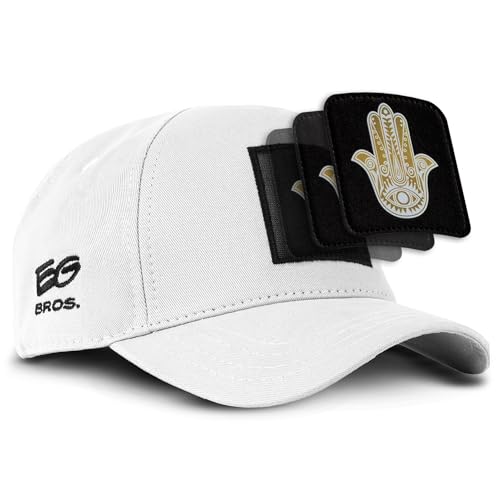 EG BROS Cap Herren – Mit austauschbarem Logo für individuelle Looks – Personalisierbare Basecap & Trucker Cap für Männer, Damen & Kinder – Stylisch, größenverstellbar & vielseitig von EG BROS