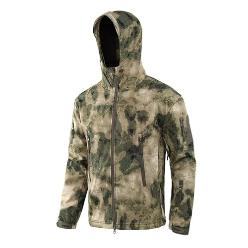 EGEN Tactical Hoody Softshell Jacke Outdoor Sport Camouflage Mantel Kampf Kleidung BDU Airsoft Jagd Schießen Schlacht Kleid von EGEN