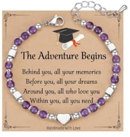 EGHTvmok Motivationsgeschenke für Frauen - Glücksbringer Bestandene Prüfung Geschenk Armband Aufmunterung Geburtstag für Freundin Kollegin von EGHTvmok