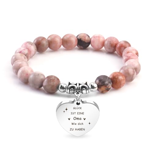 Oma Geschenk Oma Geburtstag Geburtstagsgeschenk Sinnvolle Geschenke für Omas Zum Geburtstag Von Enkel Ostergeschenk Muttertagsgeschenk Weihnachtsgeschenke Romantische für Frauen Schmuck Armband von EGHTvmok