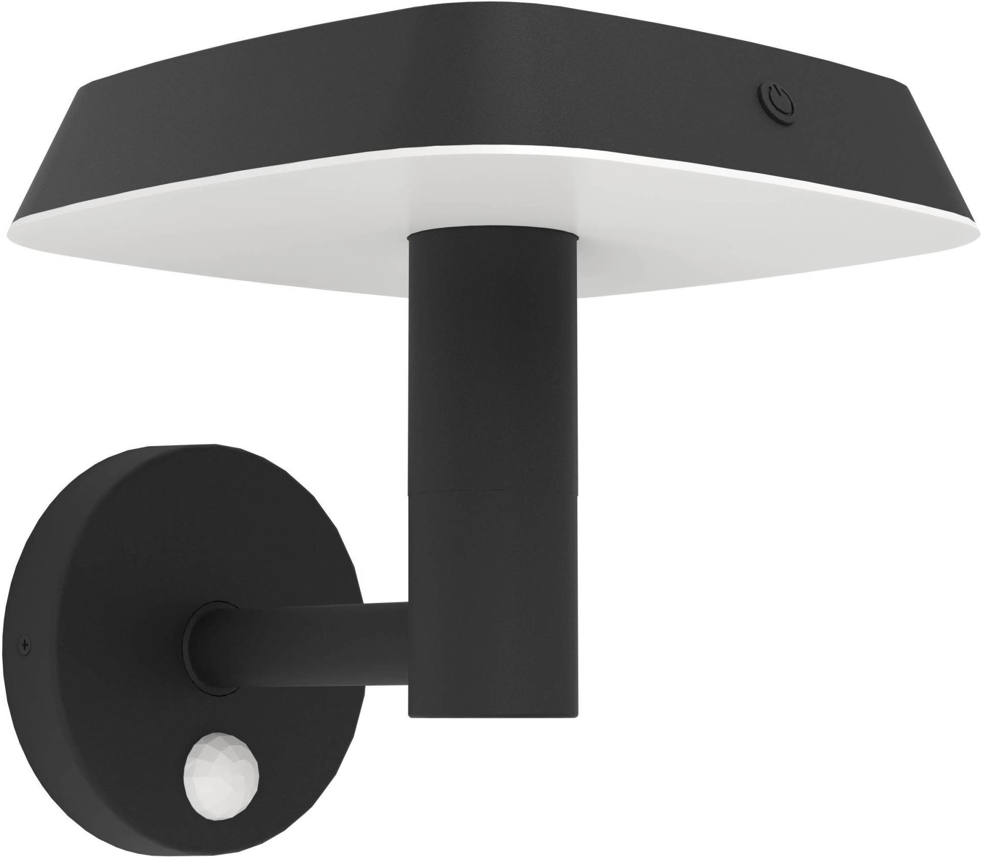EGLO LED Solarleuchte "Dreoli Solarlampe, Wandlampe, Außenbeleuchtung, Kunststoff, IP44" LED-Modul 1 Stk. Warmweiß von EGLO