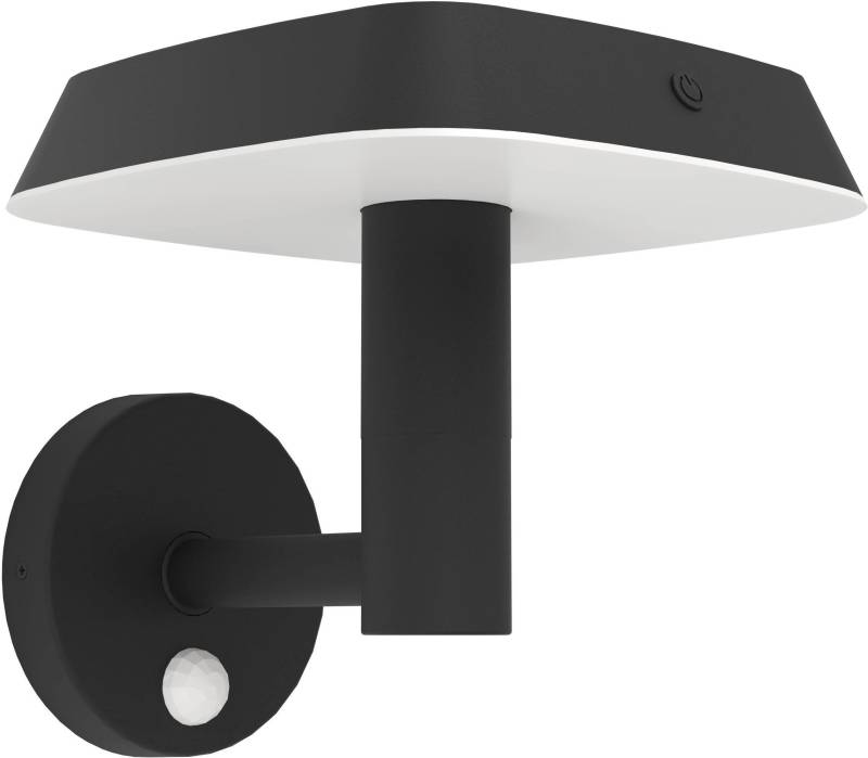EGLO LED Solarleuchte "Dreoli Solarlampe, Wandlampe, Außenbeleuchtung, Kunststoff, IP44" LED-Modul 1 Stk. Warmweiß von EGLO