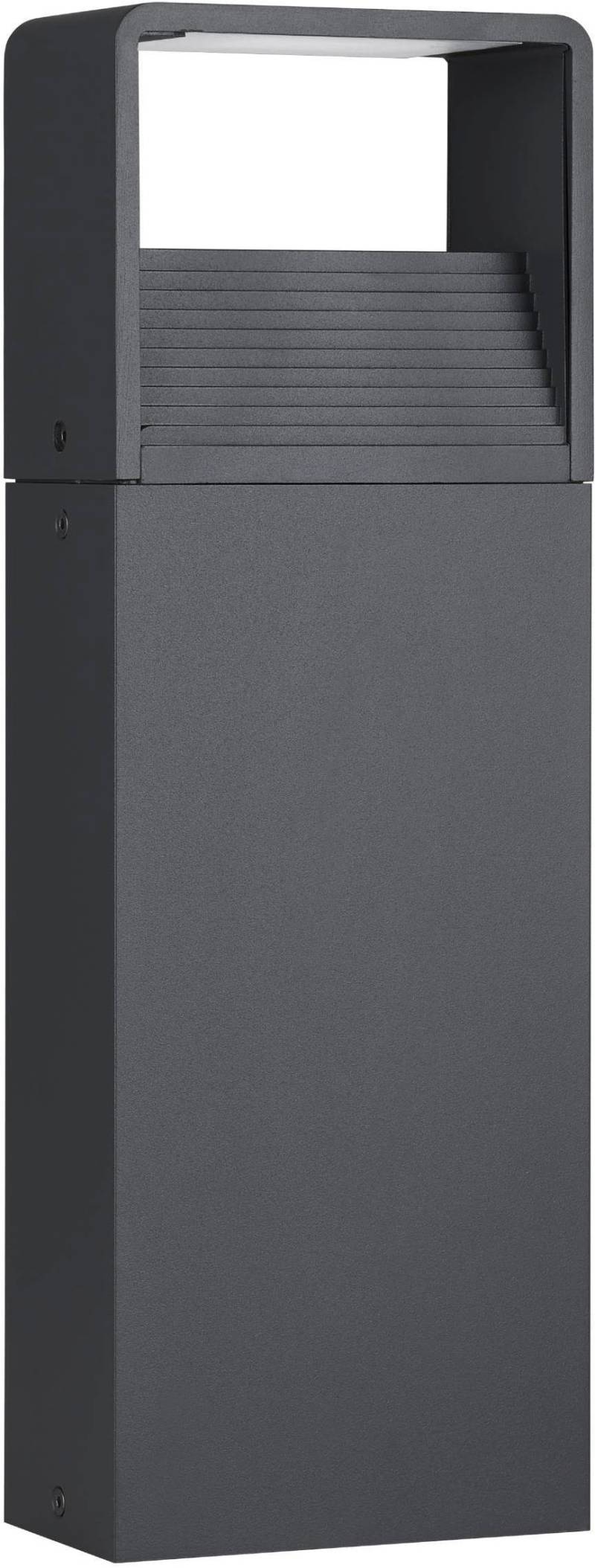 EGLO Sockelleuchte "Doninni 1 Außen-Stehlampe, Außenleuchte aus Kunststoff, IP44, Lampe" LED-Modul 1 Stk. Warmweiß von EGLO