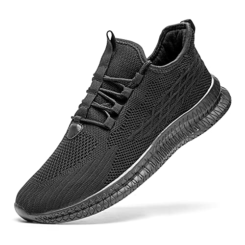 EGMPDA Schuhe Herren Sneaker Laufschuhe Turnschuhe Sportschuhe Herren Laufschuhe Outdoor Fitness Gym Schuhe Herren Sneaker EU Schwarz 39 von EGMPDA