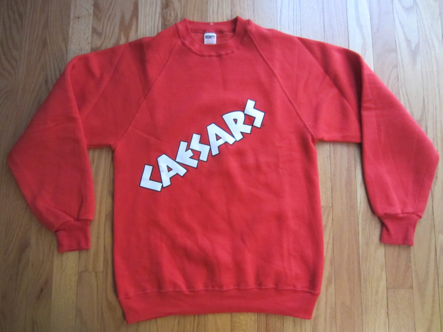 Vintage 80Er 90Er Jahre Cosplay Kasino Crewneck Sweatshirt Rot Las Vegas Made in Usa Vintage 80Er 90Er Jahre Cosplay Kasino Crewneck Sweatshirt Rot Las Vegas Made in Usa von EGMobileThrift