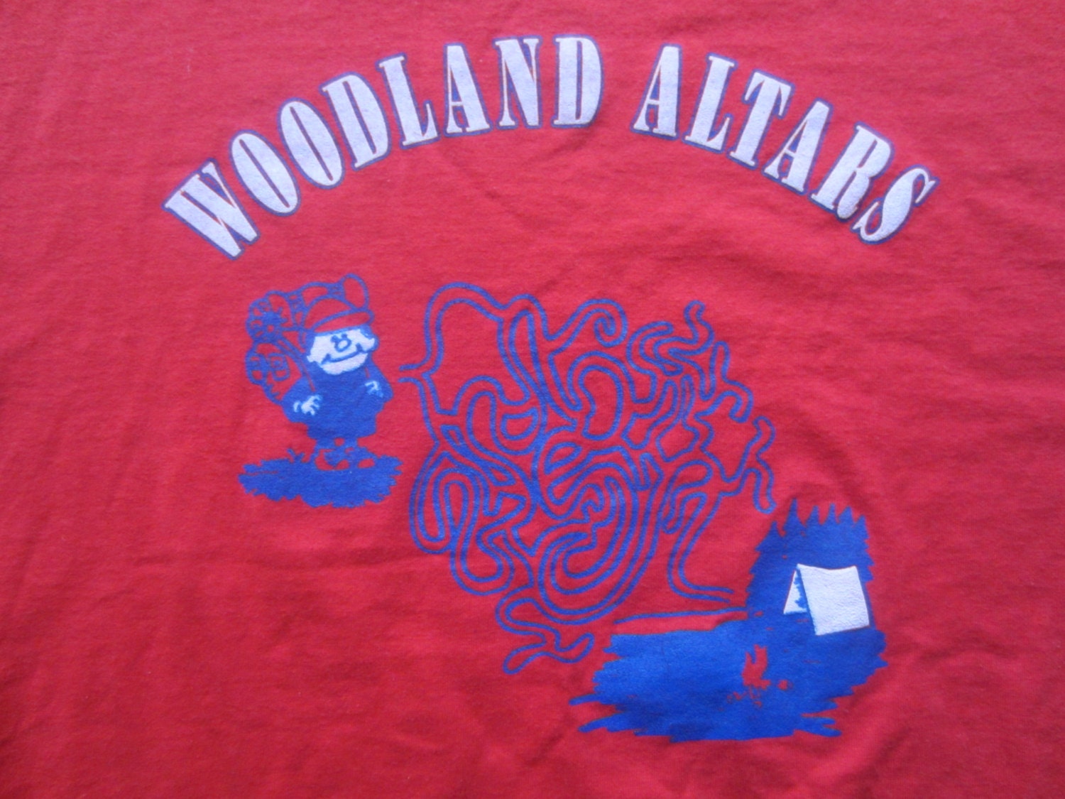 Vintage Waldaltar Camping Wandern T Shirt Vintage Waldaltar Camping Wandern T Shirt von EGMobileThrift