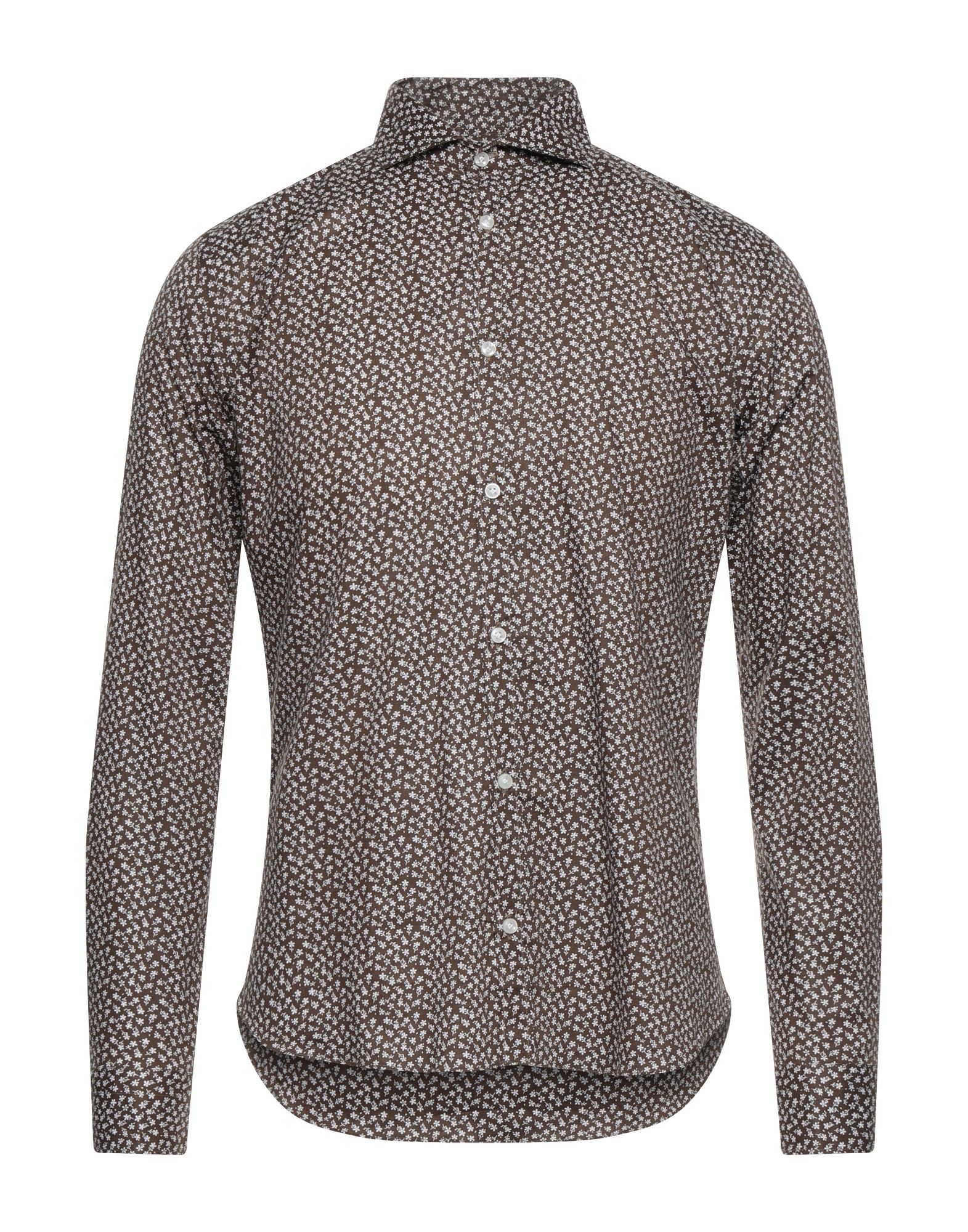 EGO® Milano Hemd Herren Braun von EGO® Milano