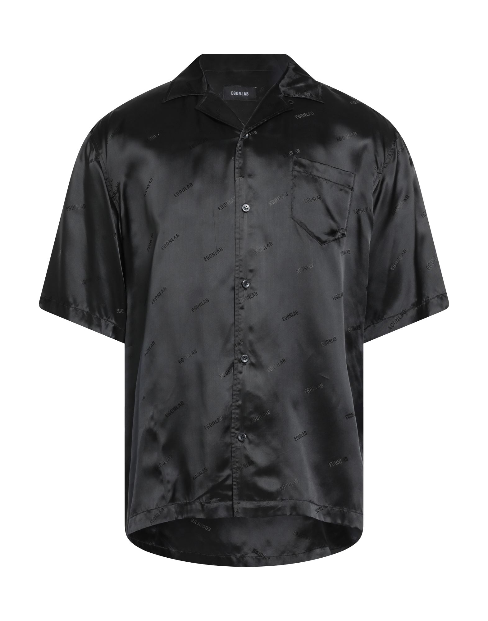 EGONLAB. Hemd Herren Schwarz von EGONLAB.