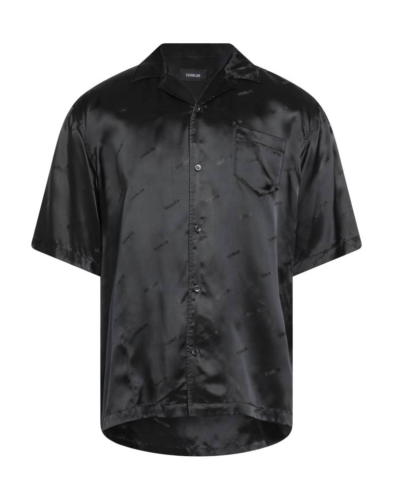 EGONLAB. Hemd Herren Schwarz von EGONLAB.