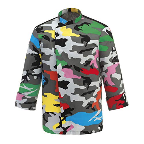 EGOCHEF Emporio Ferraris Fantasy Kochjacke (Camouflage, M) von EGOCHEF