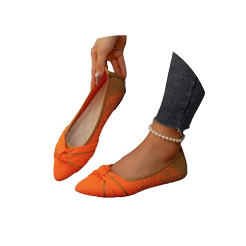EGSDMNVSQ Damen Mit Schleife Knit Gestrickte Abendschuhe Flache Schuhe mit spitzer Zehenpartie elegant Balerinaschuhe Slip-On Einzelneschuhe Leicht Bequem Sommerschuhe Halbschuhe EGSDMNVSQ Damen Mit Schleife Knit Gestrickte Abendschuhe Flache Schuhe mit spitzer Zehenpartie elegant Balerinaschuhe Slip-On Einzelneschuhe Leicht Bequem Sommerschuhe Halbschuhe von EGSDMNVSQ