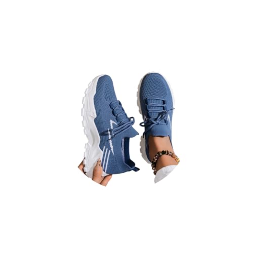 EGSDMNVSQ Schnürung Damen Sneaker Laufschuhe Turnschuhe Straßenlaufschuhe rutschfest Leichtgewichts Atmungsaktiv Walkingschuhe Outdoor Tennisschuhe Sportschuhe Freizeitschuhe EGSDMNVSQ Schnürung Damen Sneaker Laufschuhe Turnschuhe Straßenlaufschuhe rutschfest Leichtgewichts Atmungsaktiv Walkingschuhe Outdoor Tennisschuhe Sportschuhe Freizeitschuhe von EGSDMNVSQ