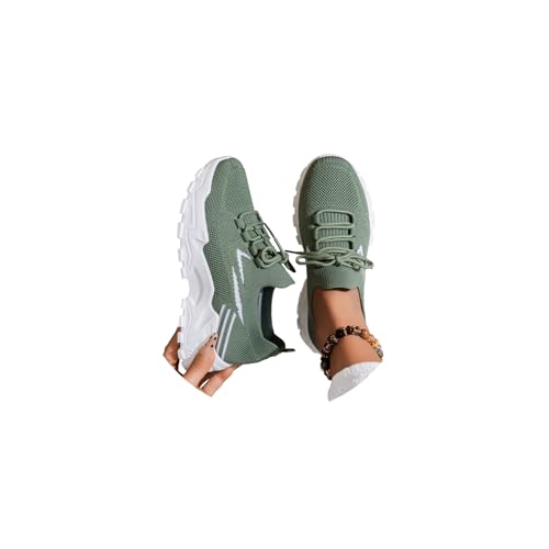 EGSDMNVSQ Schnürung Damen Sneaker Laufschuhe Turnschuhe Straßenlaufschuhe rutschfest Leichtgewichts Atmungsaktiv Walkingschuhe Outdoor Tennisschuhe Sportschuhe Freizeitschuhe EGSDMNVSQ Schnürung Damen Sneaker Laufschuhe Turnschuhe Straßenlaufschuhe rutschfest Leichtgewichts Atmungsaktiv Walkingschuhe Outdoor Tennisschuhe Sportschuhe Freizeitschuhe von EGSDMNVSQ