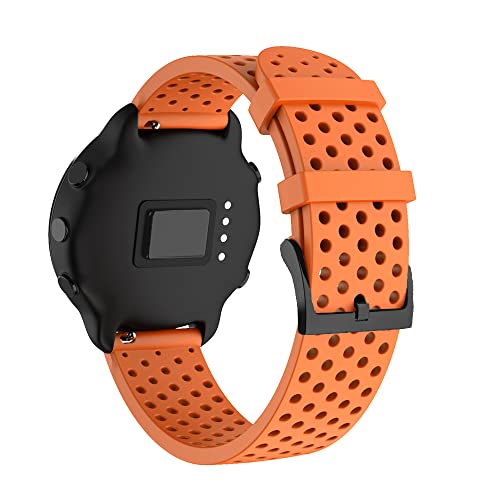 EGSDSE 20 mm Smartwatch-Armband für Garmin Venu SQ Vivoactive 3 Vivomove HR, weiches Silikonband, Forerunner 245M 158 55 Uhrenarmband, For Forerunner 158 55, Achat von EGSDSE