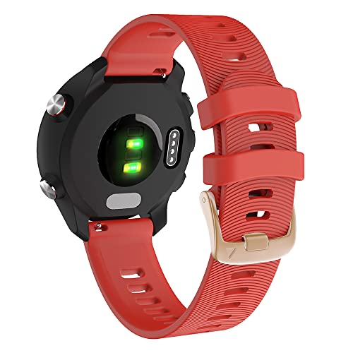 EGSDSE 20 mm für Garmin Vivoactive 3 3t Forerunner 245/645/158/55/Venu/Venu2 Plus/GarminMove Sport Roségold Stahlschnallenzubehör, 20mm VENU-VENU SQ, Achat von EGSDSE