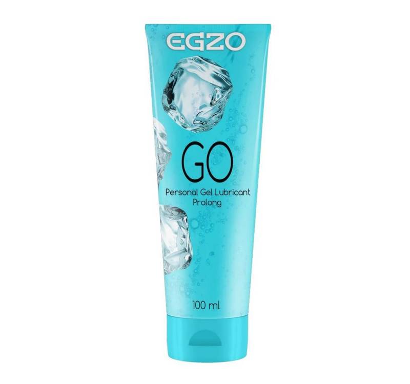 EGZO Gleitgel GO (aktverlängernd), Tube mit 100ml, 1-tlg., Gleitgel für mehr Audauer und Durchhaltevermögen von EGZO