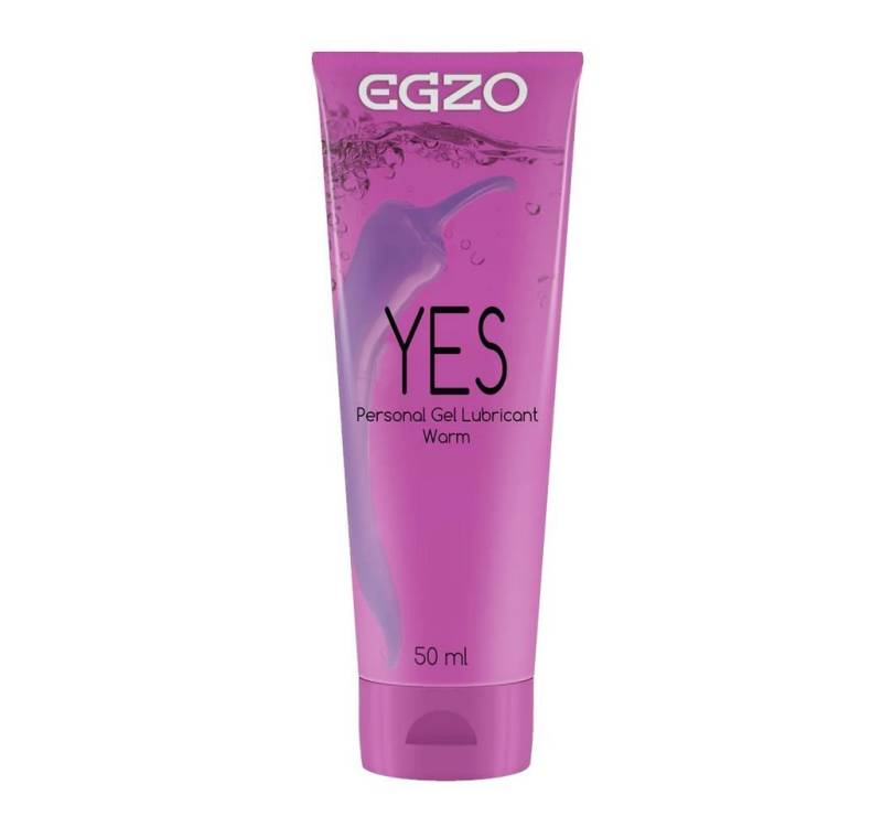 EGZO Gleitgel YES (wärmend), Tube mit 50ml, 1-tlg., Gleitgel für mehr Lust und Stimulation von EGZO