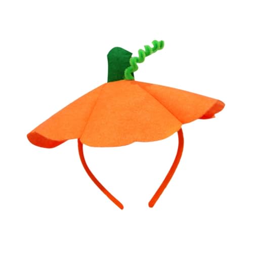 EHJRE Halloween Kürbis Stirnband Cosplay Haar Hoop für Make-Up Feiertage Verkleidung, Grüne Rebe von EHJRE
