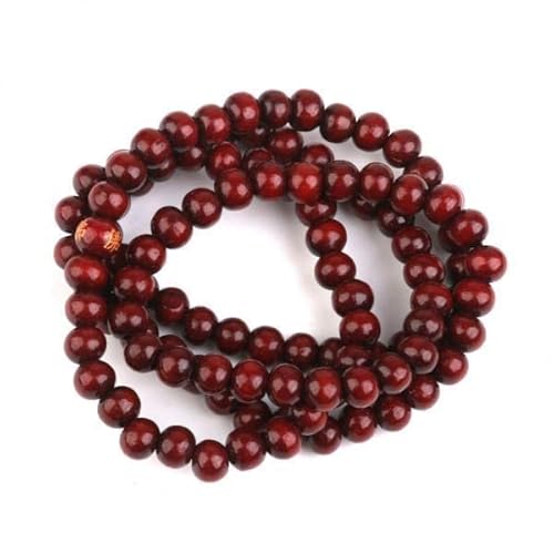 EHJRE Handgefertigtes Gebetsperlen Armbandset Aus Holz mit Buddha Anhänger, 6 STK. EHJRE Handgefertigtes Gebetsperlen Armbandset Aus Holz mit Buddha Anhänger, 6 STK. von EHJRE