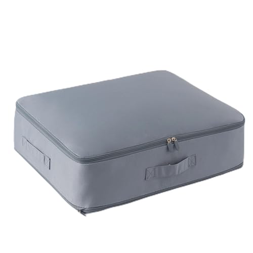 Ultra Space Saving Self Compression Organizer Extrem Platzsparend Selbstkompressions Koffer Organizer Packing Cubes Große Umzugstaschen Kleiderbeutel für Bettdecke Kleidung Bettwäsche (C,M) von EHOTER