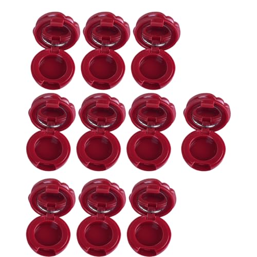 10pcs Tragbare Nachfüllbare Leere Kosmetische Behälter Für Lidschatten Lippenstift Reisegröße Leckdosen Design Speicherhülle von EHZBRCN