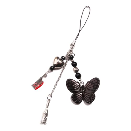 EHZBRCN Stilvoller Gotischer Schlüsselbund Anhänger Mode Telefon Lanyard Einzigartiger Stil Telefon Anhänger Telefon Charme Vielseitige Telefonbänder EHZBRCN Stilvoller Gotischer Schlüsselbund Anhänger Mode Telefon Lanyard Einzigartiger Stil Telefon Anhänger Telefon Charme Vielseitige Telefonbänder von EHZBRCN