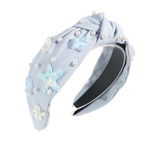 Urlaub Sea Beach Shell Faux Pearls Knoten Haarband Breites Stirnbänder Mädchen Haarstück Fashion Hair Accessoires Für Frauen Urlaub Sea Beach Shell Faux Pearls Knoten Haarband Breites Stirnbänder Mädchen Haarstück Fashion Hair Accessoires Für Frauen von EHZBRCN
