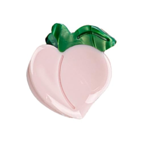 Zarte Früchte Form Haarklaue Für Frau Mädchen Hautpflege Make Up Haarclip Für Dünne Haare Nonslip Delicate Hair Clip von EHZBRCN