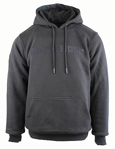 EIBENHOLZ stichhemmender Kapuzenpullover Protective Hoodie, schwarz, Gr. XS von EIBENHOLZ