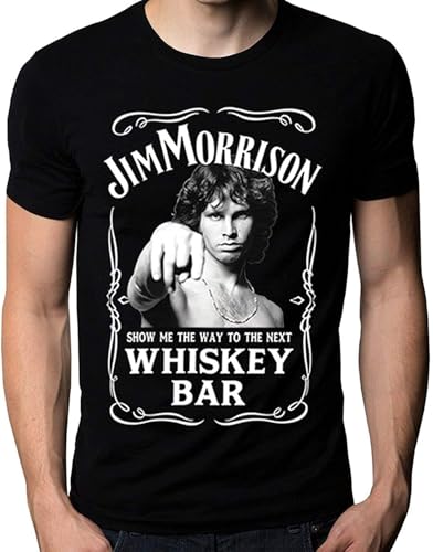 Men Fashion T-Shirt Jim Morrison Show Me The Way to Bar Doors Logo Men's T-Shirt Men Casual Shirt Men Fashion T-Shirt Jim Morrison Show Me The Way to Bar Doors Logo Men's T-Shirt Men Casual Shirt von EIBQLOAPD