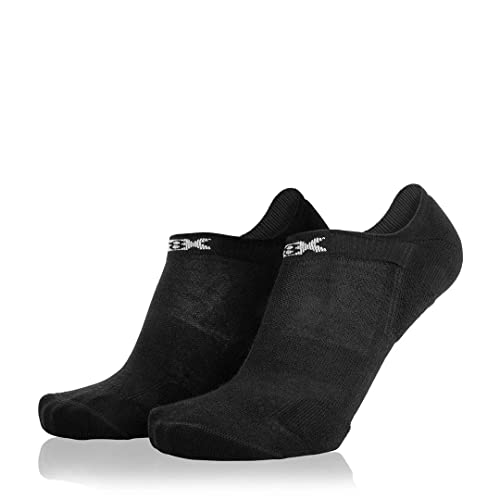 EIGHT SOX Eightsox Sneaker Merino Socken 2er Pack, Black, EU 35-38 von EIGHT SOX