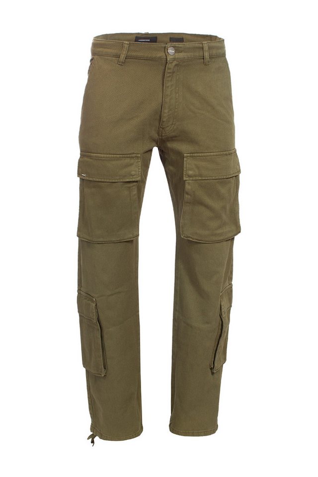 EIGHTYFIVE Cargohose Eightyfive Front Pockets Cargo Pants Kargo Hose Grün W32 von EIGHTYFIVE