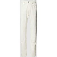 EIGHTYFIVE Straight Fit Jeans im 5-Pocket-Design in Offwhite, Größe 33 von EIGHTYFIVE