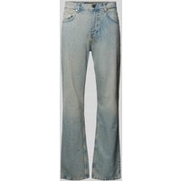 EIGHTYFIVE Straight Fit Jeans im Used-Look in Jeansblau, Größe 32 von EIGHTYFIVE