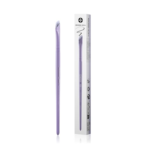 EIGSHOW Eyeliner-Pinsel, abgewinkelter Eyeliner Makeup Pinsel für präzisen Eyeliner, ultra dünn, schräg, Gel, mit Silberionen behandelte Borsten (E865MP) von EIGSHOW